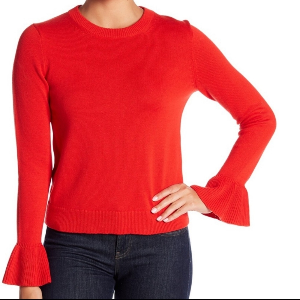 J. CrewRuffle Cuff Sweater

NWOT
